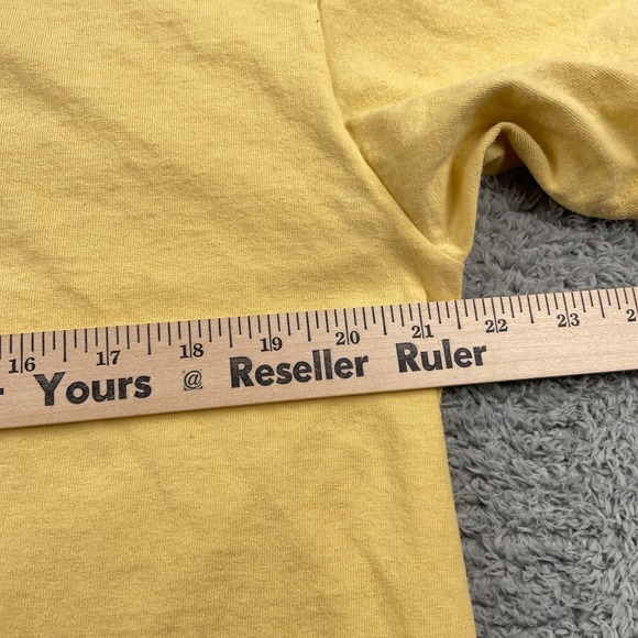 Columbia PFG Shirt Mens Large Yellow Graphic T Performance Fishing Gear Tee - Picture 6 of 8